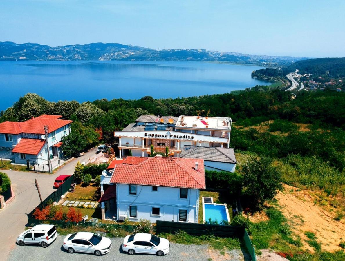 Sapanca Manzara Villa 1 Isitma Havuzlu المظهر الخارجي الصورة